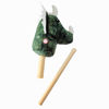 Picture of PonyLand: Music Stick Animal - Green Dinosaur - Music Button, Sturdy Two-Piece Stick W/Colorful Soft Plush Animal Head, Pretend Play, Kids Ages 3+