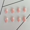 Picture of Hkanlre Press on Nails Square Nude Fake Nails Gradient Acrylic Full Cover False Nails for Women and Girls 24PCS
