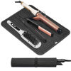 Picture of Suafrnut Oversize Silicone Heat Resistant Mat, Portable Travel Mat Cover with Velcro for Curling Irons, Flat Irons, Hair Straightener and Hot Hair Styling Tools(14.2" x 11")
