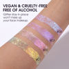 Picture of LANGMANNI Holographic Body Glitter Gel for Body, Face, Hair and Lip.Color Changing Glitter Gel Under Light. Vegan & Cruelty Free-1.35 oz (3# Neon Violet+4# Sapphire Blue)