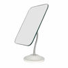 Picture of YEAKE Adjustable Flexible Gooseneck Makeup Mirror,360°Rotation Folding Portable Desk Vanity Mirror with Stand Shower Shaving Cosmetic Mirror Square Large