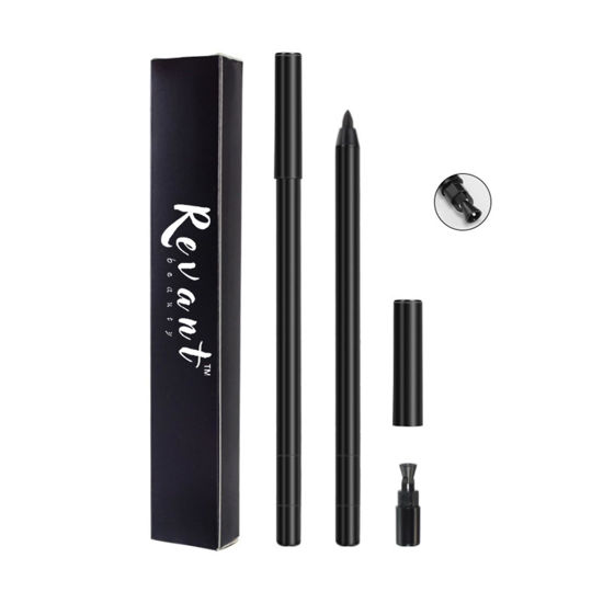 Picture of Revant Beauty Gel Eyeliner for Mature Women, Round Tip Design - Waterproof, Sweat and Smudge Resistant Precision Eyeliner for All Day Use (black)
