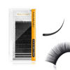 Picture of NAGARAKU Eyelash Extensions Individual Lashes 0.10mm B curl 7-15mm Mix Tray Classic Matte Black Soft Natural Faux Mink 16 rows