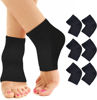 Picture of Moisturizing Socks | Cracked Heel Treatment with Aloe Vera | Moisturizer Foot Callus Remover | Aloe Socks for Cracked Heels & Dry Cracked Feet | Lotion Infused Gel Heel Socks (Fits Most)