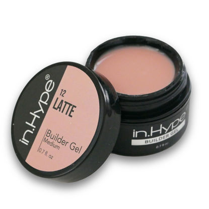Picture of IN.HYPE UV/LED Camouflage Hard/Builder Gel for Nail Extension/Strengthening/Overlays (Latte #10) É