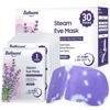 Picture of BeHoomi 30Packs Steam Eye Mask, Heated Eye Mask Warm Compress for Eyes, Self Heating Disposable Eye Masks for Home Sleep, Spa, Travel Essentials & Relaxation Gifts, Stocking Stuffers (Lavender)