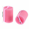 Picture of Geyoga 18 Pieces Sponge Hair Rollers Large Soft Foam Hair Styling Curlers Large Size Hairdressing Curlers for Women(1.6 x 2.8 Inches,Pink)