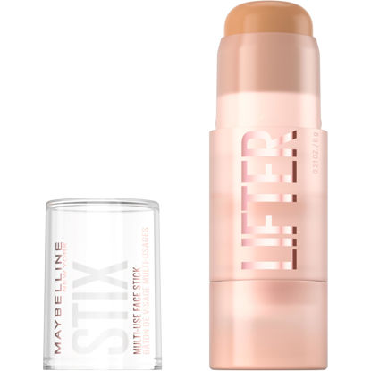 Picture of Maybelline Lifter Stix Multi-Use Face Stick - Contour, Bronzer, Concealer Foundation Stick, All-In-One Creamy Face Makeup Stick with Cranberry Seed Oil, 25, 1 Count