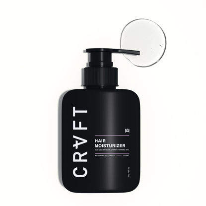 Picture of CRVFT Daily Leave in Conditioner For Men [OIL] | Men's Hair Moisturizer | Hair Oil For Men | For Dry and Damaged Hair (Thick, Curly, Frizzy, Long, & More) | Scented | (3oz) PM