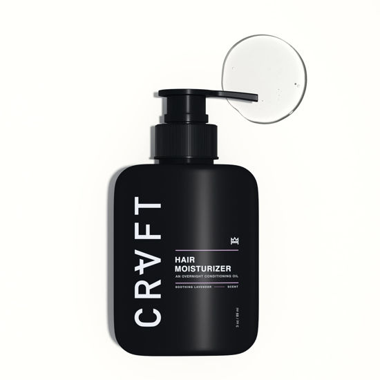 Picture of CRVFT Daily Leave in Conditioner For Men [OIL] | Men's Hair Moisturizer | Hair Oil For Men | For Dry and Damaged Hair (Thick, Curly, Frizzy, Long, & More) | Scented | (3oz) PM