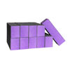 Picture of HeeYaa 10 Pcs Nail Buffer Sanding Block Polisher Buffing File 100/180 Grit 3 Sides Nail Files Art Pedicure Manicure File(Black Purple)