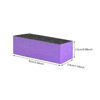 Picture of HeeYaa 10 Pcs Nail Buffer Sanding Block Polisher Buffing File 100/180 Grit 3 Sides Nail Files Art Pedicure Manicure File(Black Purple)