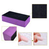 Picture of HeeYaa 10 Pcs Nail Buffer Sanding Block Polisher Buffing File 100/180 Grit 3 Sides Nail Files Art Pedicure Manicure File(Black Purple)