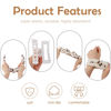 Picture of Canitor Spa Headband Wrist Bands Set with Hair Clips Skincare Headband for Washing Face Non Slip Puffy Terry Cloth Makeup Headband Cute Women Teen Girls Gifts Trendy Stuff Hair Accessories