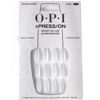 Picture of OPI xPRESS/ON Glass Slipper | Velvet White Long Almond Press On Nails | With Nail Glue | Long Lasting, Reusable, Non-damaging
