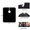 Picture of Short Barber Cape, Waterproof Nylon Salon Hair Cutting Cape, Makeup Artist Cape for Hair Dye, Comb-out, Styling, Shampoo