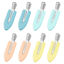 Picture of YIERSO 8 Pcs No bend Hair Clips No Crease Makeup Hair Clip Duckbill Clips No Dent Creaseless Flat Clip Alligator Hair Barrettes for Salon Hairstyle Women Girls Makeup Accessories (Yellow)