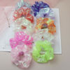 Picture of Light Up Scrunchies Party Favor, Valentine's day LED Scrunchy Hair Ties for Women & Girls Hair 80s, Glow in the Dark Party Supplies Festival Rave Accessories for Neon Glow Party