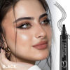 Picture of Kaely 2Pcs Magical Precise Waterproof Brow Pen,Suake Eyebrow Contouring Pen,4 Tip Eye Brow Pencils for Women Makeup,lapiz de cejas 3d Microblading Eyebrow Pen Pencil,24h Smudge Proof,05 Black