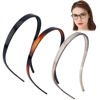Picture of TOBATOBA Flex No Pressure Headbands, Headbands for Glasses Wearers, Sunglasses Headband No Headache Headband Comfortable Headbands, Plastic Headbands with Teeth, Non Slip for Women Girls