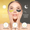 Picture of Under Eye Patches for Puffy Eyes and Dark Circles | Infused Gel Mask Patches for Dark Circle Undereye Support of Bags & Puffiness | Ideal for Bridesmaid Gifts & Bachelorette Party | Day and Night