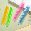Picture of FHALLYNN Pink Hair Comb Set - Wide Tooth, Fine Tooth, Rat Tail, and Dual Comb for Women and Men