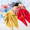 Picture of 6 PCS Nonslip Claw Hair Bow Clips for Women - Big Bows for Thick & Thin Hair