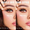 Picture of GAQQI Lash Clusters, Eyelash Clusters 120PCS C Curl Individual Lashes, Wispy Cluster Eyelash Extension 10-16mm Mixed Length, Natural Looking Cluster Lashes （GQ19, C Curl, 10-16mm)