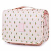 Picture of Narwey Hanging Toiletry Bag for Women Travel Makeup Bag Organizer Toiletries Bag for Travel Size Cosmetics Essentials Accessories (Cactus)