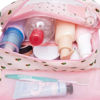 Picture of Narwey Hanging Toiletry Bag for Women Travel Makeup Bag Organizer Toiletries Bag for Travel Size Cosmetics Essentials Accessories (Cactus)