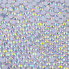 Picture of 500 Pieces SS30 6mm Flatback AB Rhinestones Clear Glass Round Gems Crystals for Nail Art DIY Crafts Clothes Shoes Bags （White）