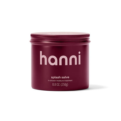 Picture of HANNI Splash Salve Body Mask, In-Shower Moisturizer with Coconut, Jojoba, Shea Butter & Glycerin, Deep Conditioning for All Skin Types, 250 mL / 8.8 oz