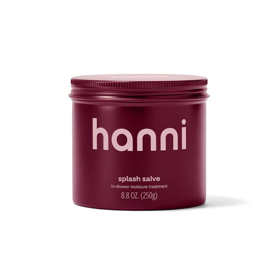 Picture of HANNI Splash Salve Body Mask, In-Shower Moisturizer with Coconut, Jojoba, Shea Butter & Glycerin, Deep Conditioning for All Skin Types, 250 mL / 8.8 oz