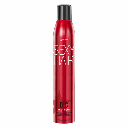 Picture of SexyHair Big Root Pump Volumizing Spray Mousse, 10 Oz | Volume with Medium Hold | Up to 72 Hour Humidity Resistance