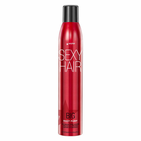 Picture of SexyHair Big Root Pump Volumizing Spray Mousse, 10 Oz | Volume with Medium Hold | Up to 72 Hour Humidity Resistance