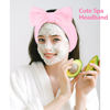 Picture of Ondder 8 Pcs Pink Spa Headband Microfiber Makeup & Face Wash Headbands for Women, Facial Skincare, Yoga, Exercise, Including Hair Bands & Head Bands