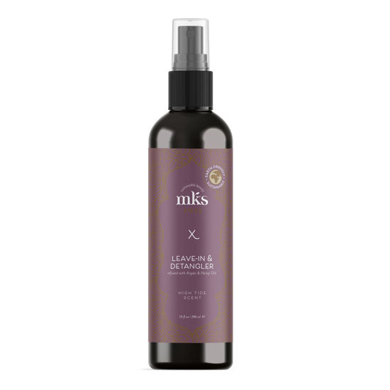 Picture of Earthly Body MKS eco X, High Tide Scent - 10 fl oz - Leave-In Treatment & Detangler - Moroccan Argan Oil, Hemp Seed Oil - Vegan & Cruelty Free