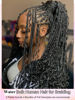 Picture of 20Inch 100 Percent Human Braiding Hair For Boho Braids Water Wave Bulk Human Hair Bundles For Braiding Curly Micro Braiding Hair Human Hair Wet And Wavy YNiSew