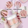 Picture of Saviland Nudes Acrylic Powder - 1oz Professional Color Acrylic Nail Powder for Acrylic Nails Extension, 3D Nail Art Acrylic Polymer Powder, No Need Nail Lamp