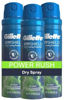 Picture of Gillette Dry Spray Antiperspirant and Deodorant for Men Power Rush 4.3 oz (Pack of 3)