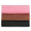 Picture of JASSINS African Exfoliating Net, African Sponge Net,Body Exfoliating Long Net Shower Body Scrubber Back Scrubber Skin Smoother（Black+Coffee+Pink）