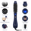Picture of Hair Dryer Brush, Aima Beauty 4-in-1 Upgrade Hot Air Straightener Curler Function for Women, Hair Styling Tools, Prussian Blue-Round