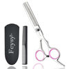 Picture of Thinning Shears for Hair Cutting, Professional Hair Thinning Scissors Barber Texturizing Shears, Fcysy 6 Inches Haircutting Blend Scissor Hair Thinner Layering Scissors with Comb for Dog Women Men