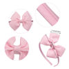 Picture of Lizioo 6 Pack Girls Headbands Glitter Kids Hair Accessories Bow/Heart/Star Shaped Sweet Hairband For Toddler/Girls/Teens