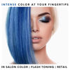 Picture of Watercolors INTENSE Semi Permanet Color Depositing Shampoo. Sulfate & Paraben Free to Maintain & Enhance Hair Color 8 fl oz - BLUE