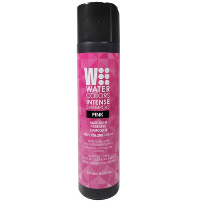 Picture of Watercolors INTENSE Semi Permanet Color Depositing Shampoo. Sulfate & Paraben Free to Maintain & Enhance Hair Color 8 fl oz - PINK