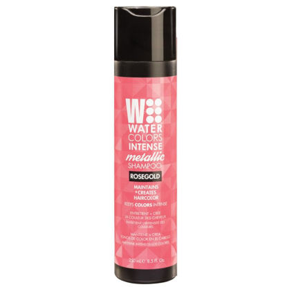 Picture of Watercolors Intense Metallic Color Depositing Sulfate & Paraben Free Shampoo, Maintains & Enhances Haircolor - Rose Gold 8.5 oz