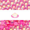 Picture of Novani 3000 Pieces Flatback Rhinestones Glass Round Gems F-Pink Crystals for Nail Art DIY Crafts Clothes Shoes,SS12,3.0-3.2mm