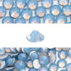 Picture of Novani 3000 Pieces Flatback Rhinestones Glass Round Gems Blue Opal Crystals for Nail Art DIY Crafts Clothes Shoes,SS10,2.7-2.9mm