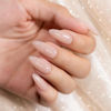 Picture of RARJSM Rubber Base Gel Nail Polish Nude Spanish Pink Skin Tone Rubber Base Gel for Nails Natural Nude Color French Manicure Brush on Extend Gel Builder Soak Off Curing Requires 15ml Salon Home DIY Use
